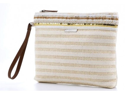 CARTERA CON ASA BLANCA